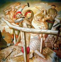Stanley Spencer - The Crucifixion
